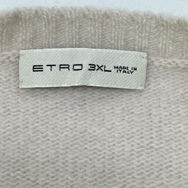 ETRO エトロ トップス 3XL アイボリー メンズ_3