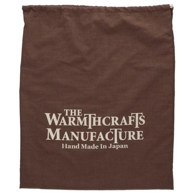 THE WARMTHCRAFTS-MANUFACTURE ウォームスクラフツマニュファクチャー トートバッグ ダークブラウン メンズ_8