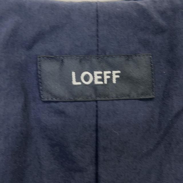 LOEFF ロエフ ベスト 1 ネイビー レディース_5