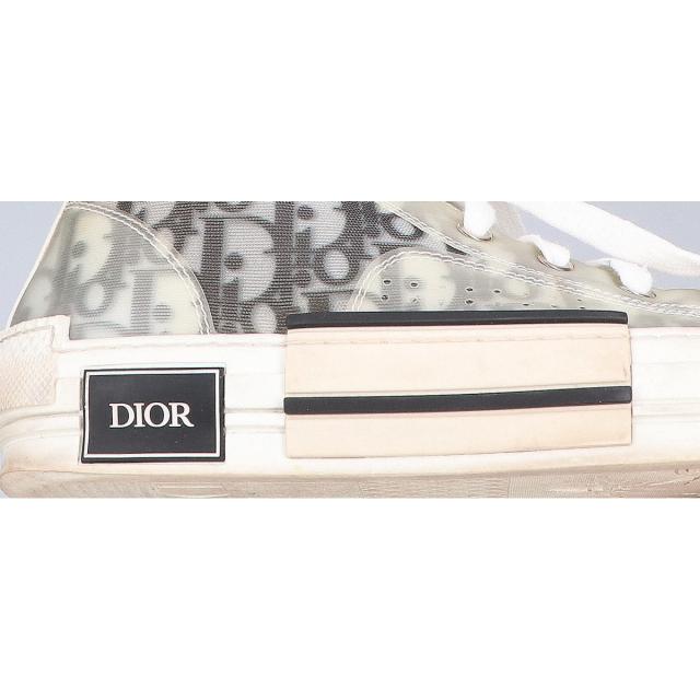 DIOR ディオール シューズ 37 ホワイト×ブラック レディース_9