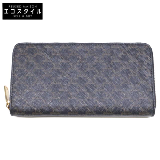 CELINE セリーヌ 長財布（小銭入れあり） ブラック メンズ