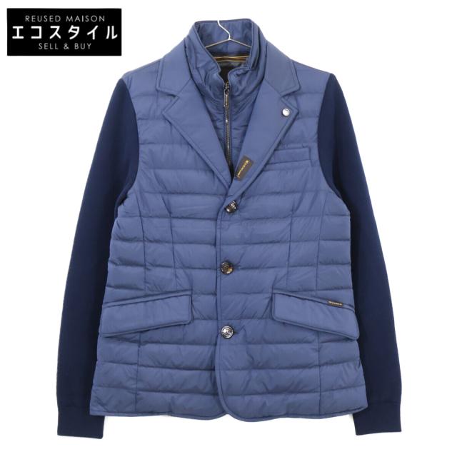 MOORER ムーレー ジャケット 44 ネイビー メンズ