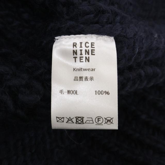 RICE NINE TEN ライスナインテン トップス 2 ネイビー メンズ_5