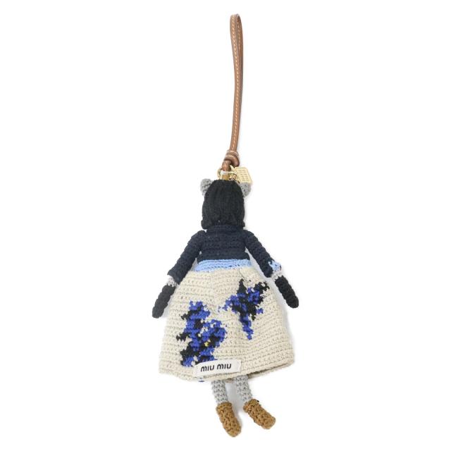 MIUMIU ミュウミュウ キーホルダー GD金具 レディース_6
