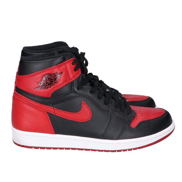NIKE ナイキ シューズ 28 BLACK/VARSITY RED-WHITE メンズ_4