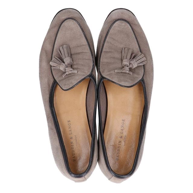 BAUDOIN & LANGE ボードインアンドランジ シューズ 41 グレー メンズ