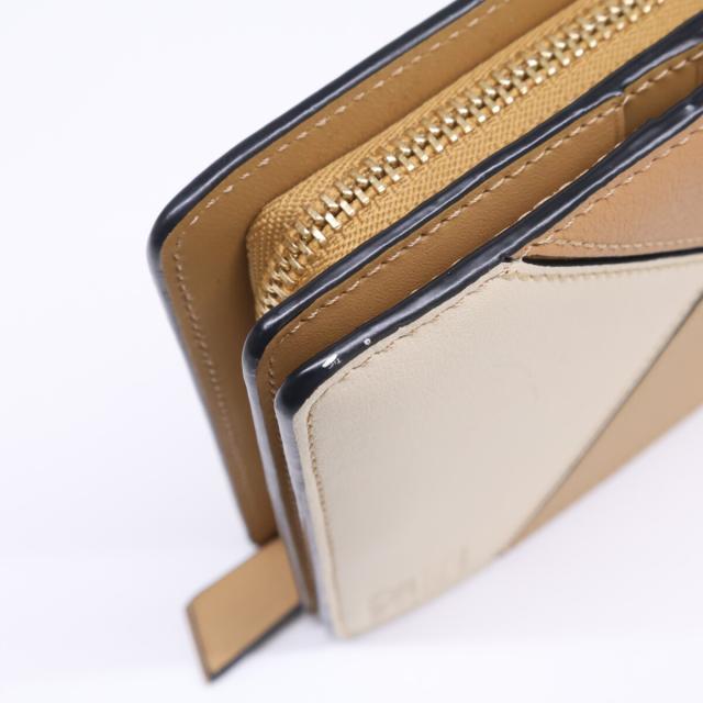 LOEWE ロエベ 二つ折り財布（小銭入れあり） ベージュ レディース_10