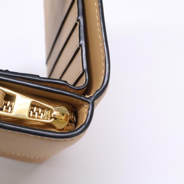 LOEWE ロエベ 二つ折り財布（小銭入れあり） ベージュ レディース_11