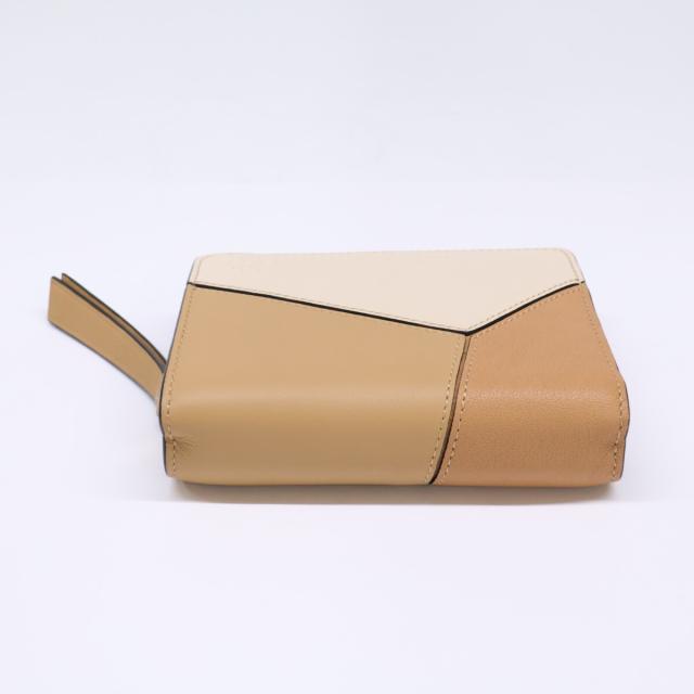 LOEWE ロエベ 二つ折り財布（小銭入れあり） ベージュ レディース_3