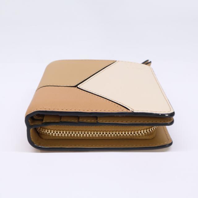 LOEWE ロエベ 二つ折り財布（小銭入れあり） ベージュ レディース_4
