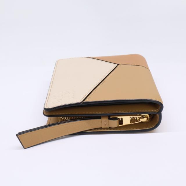LOEWE ロエベ 二つ折り財布（小銭入れあり） ベージュ レディース_6