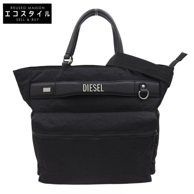 DIESEL ディーゼル ビジネスバッグ ブリーフケース ブラック メンズの 