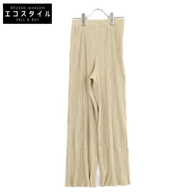 PLEATS PLEASE プリーツプリーズ ボトムス 1 ベージュ レディース
