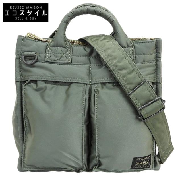 PORTER ポーター トートバッグ セージグリーン メンズ