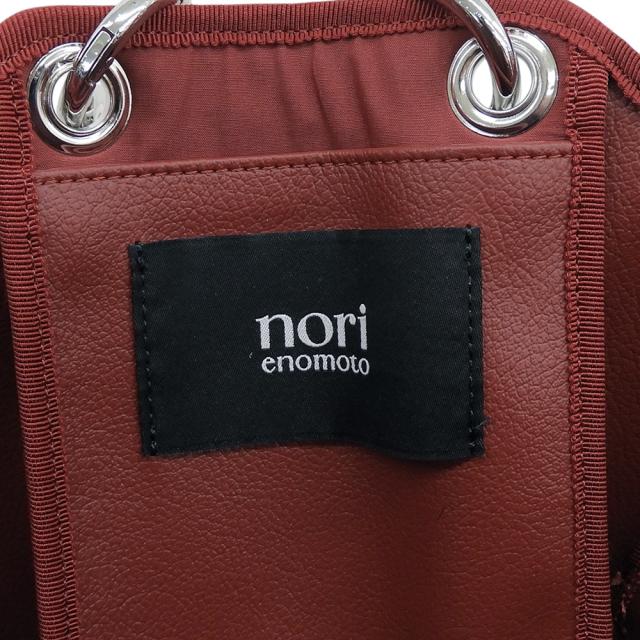 nori enomoto ノリエノモト ハンドバッグ ボルドー レディース 【公式