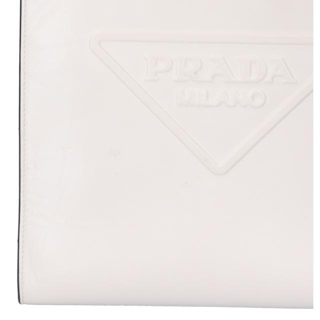 PRADA プラダ ハンドバッグ - ホワイト レディース_8