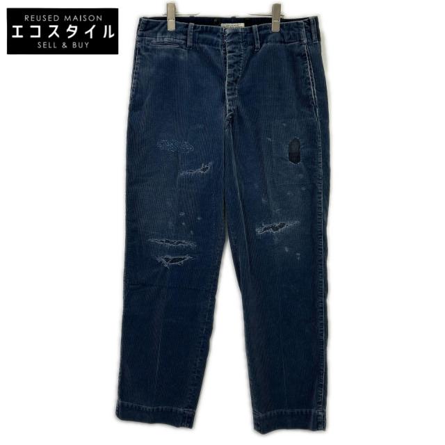 OLD JOE&CO. オールドジョー ボトムス 32 ネイビー メンズ