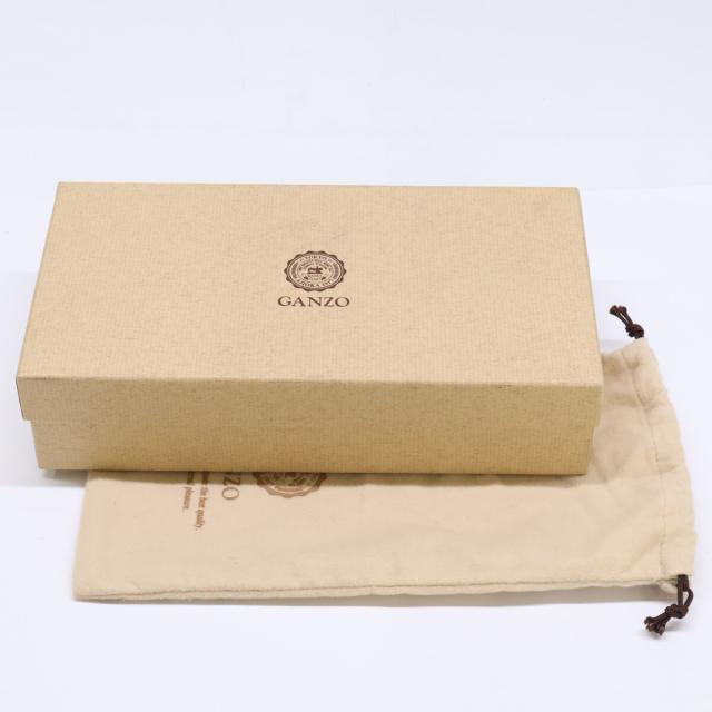 GANZO ガンゾ 長財布（小銭入れあり） ネイビー メンズ_10