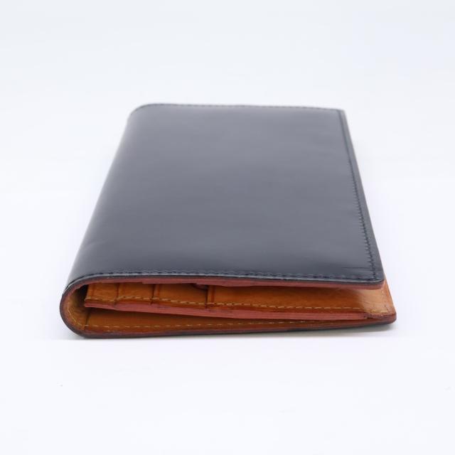GANZO ガンゾ 長財布（小銭入れあり） ネイビー メンズ_8