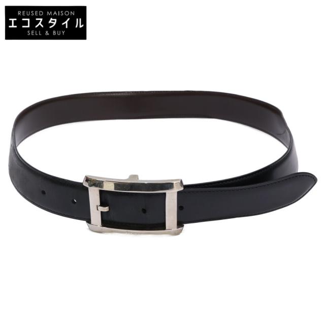 Cartier カルティエ ベルト ブラック/ダークブラウン メンズ