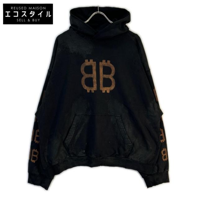 BALENCIAGA バレンシアガ トップス M ブラック メンズ
