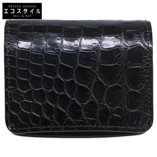 WILDSWANS ワイルドスワンズ 二つ折り財布（小銭入れあり） ブラック メンズ