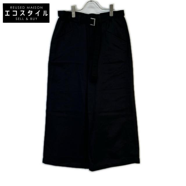 sacai サカイ ボトムス 0 ブラック メンズ