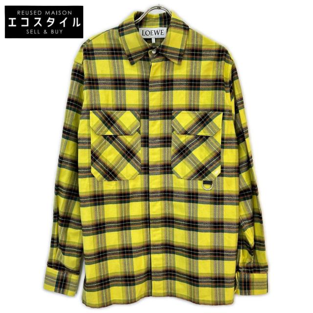 LOEWE ロエベ トップス 44 イエロー メンズ