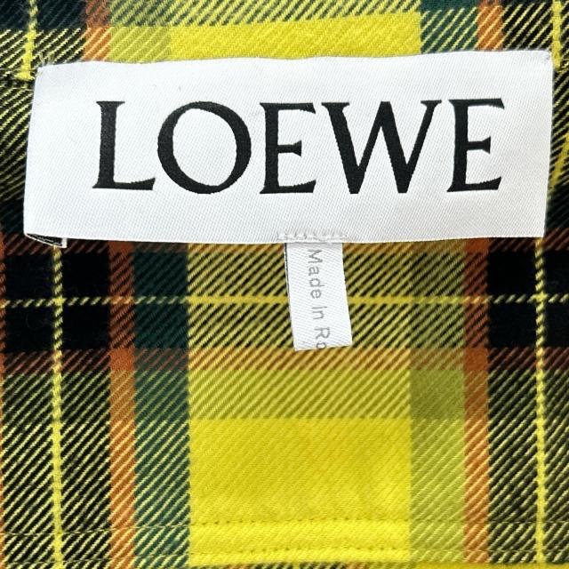 LOEWE ロエベ トップス 44 イエロー メンズ_4
