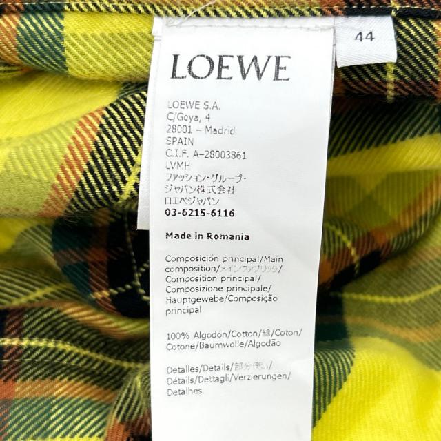 LOEWE ロエベ トップス 44 イエロー メンズ_5