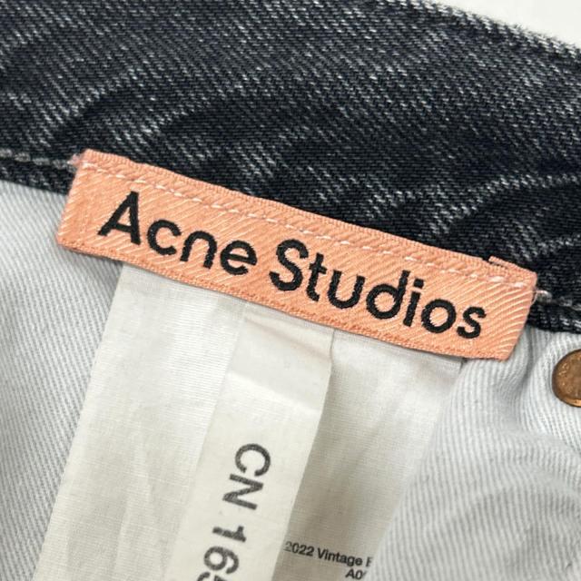 ACNE STUDIOS アクネ ストゥディオズ ボトムス 165/62A ブラック レディース_3