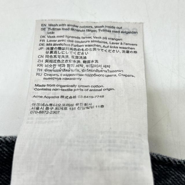 ACNE STUDIOS アクネ ストゥディオズ ボトムス 165/62A ブラック レディース_5