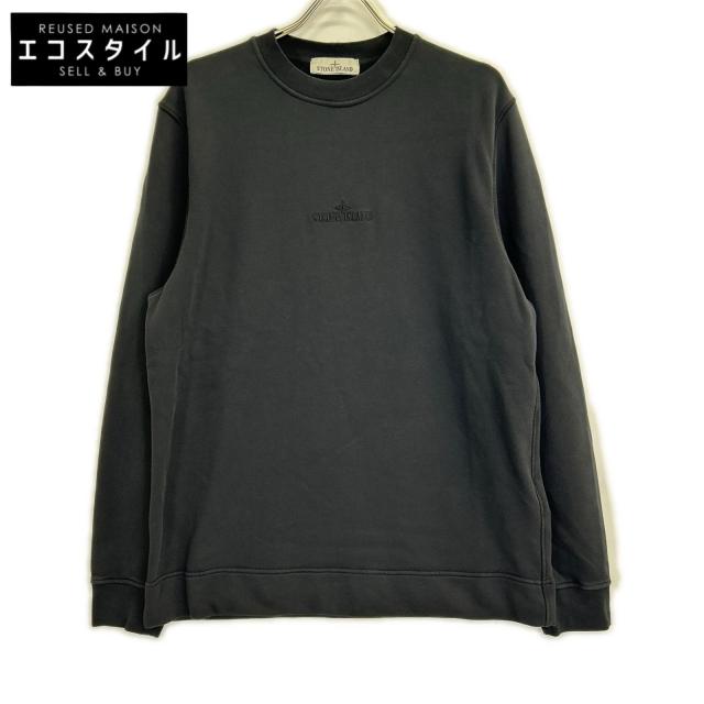 STONE ISLAND ストーンアイランド トップス L ブラック メンズ