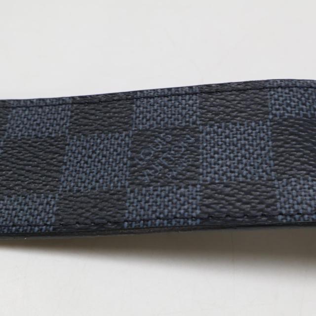 LOUIS VUITTON ルイヴィトン ベルト 100/40 ネイビー メンズ_6