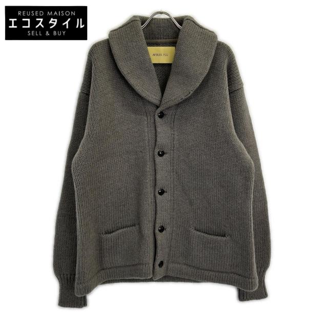 AVIREX7522 アヴィレックス7522 トップス L グレー メンズ