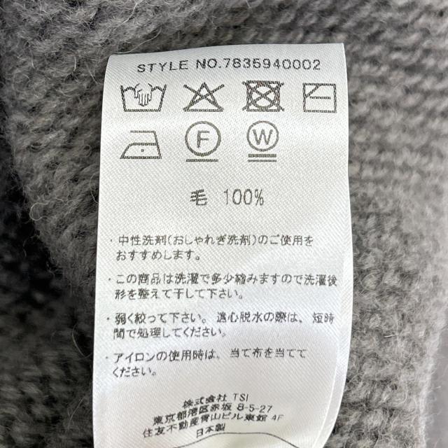 AVIREX7522 アヴィレックス7522 トップス L グレー メンズ_5