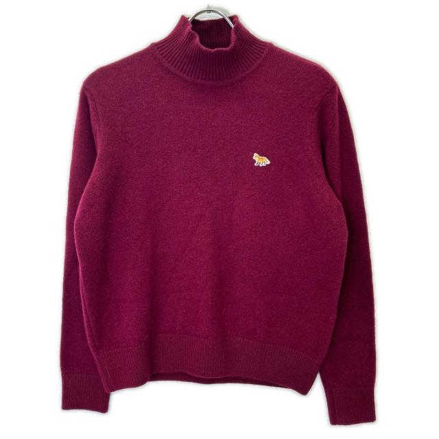 MAISON KITSUNE メゾンキツネ トップス XS バーガンディ レディース 