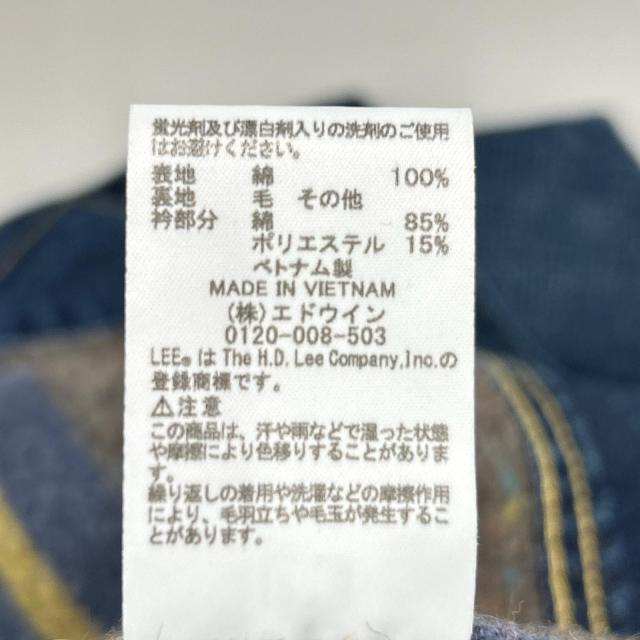 Lee リー ジャケット インディゴ メンズ_6