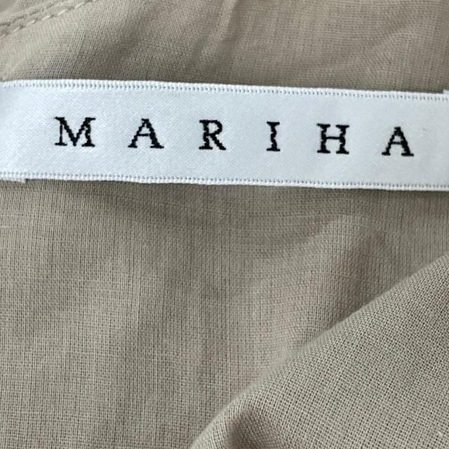 MARIHA マリハ ワンピース 36 ベージュ レディース_3
