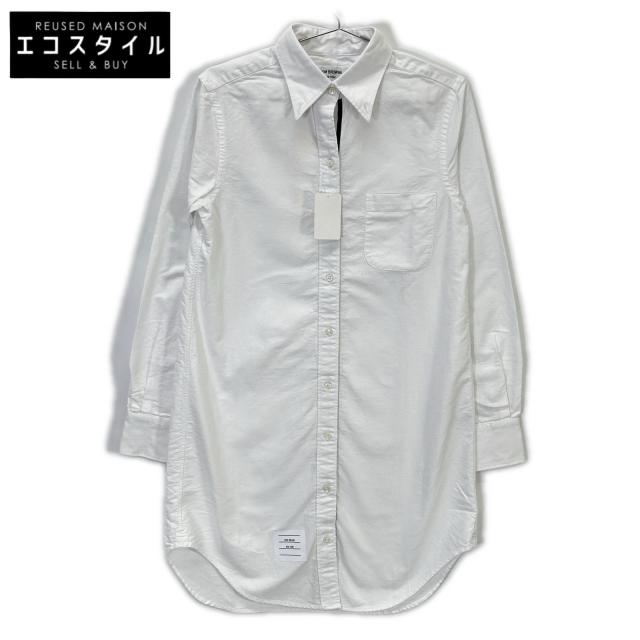 THOM BROWNE トムブラウン トップス 38 ホワイト メンズ