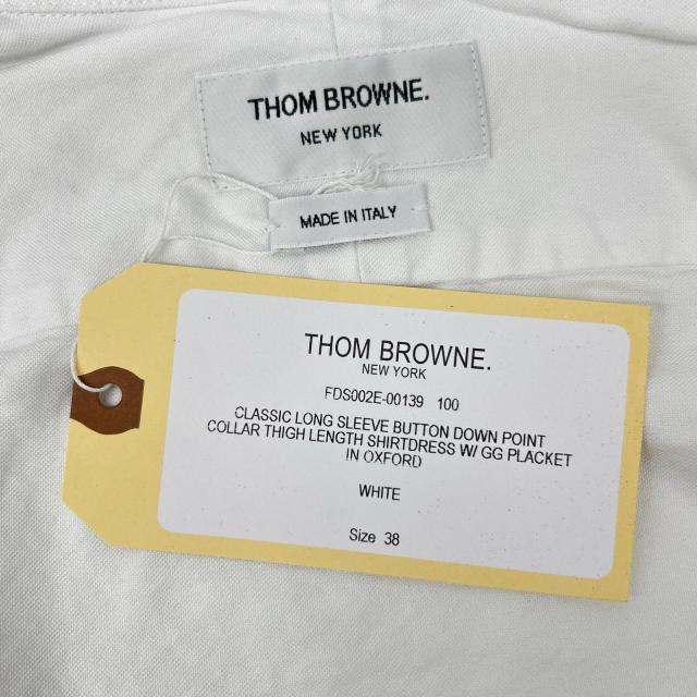 THOM BROWNE トムブラウン トップス 38 ホワイト メンズ_4