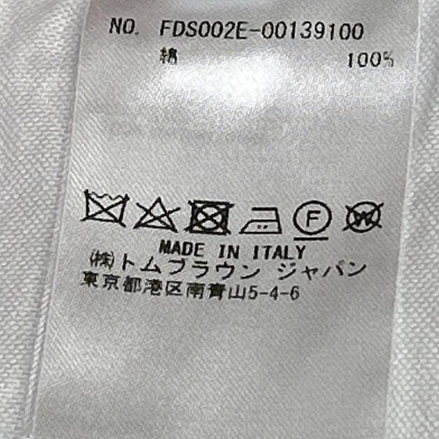 THOM BROWNE トムブラウン トップス 38 ホワイト メンズ_5