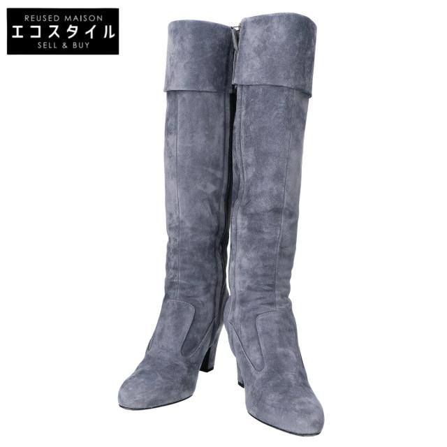 CHANEL シャネル シューズ 35 1/2 グレー レディース