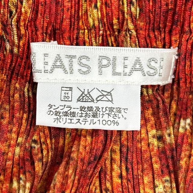 PLEATS PLEASE プリーツプリーズ スカート 2 オレンジマルチカラー レディース_3