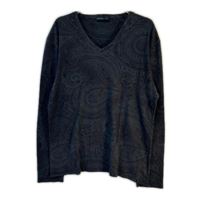 ETRO エトロ トップス L ネイビー メンズ_1