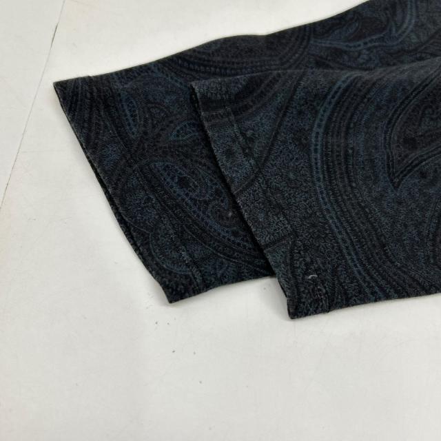 ETRO エトロ トップス L ネイビー メンズ_7