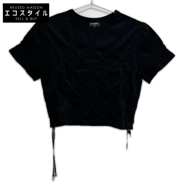 CHANEL シャネル トップス 34 ブラック レディース