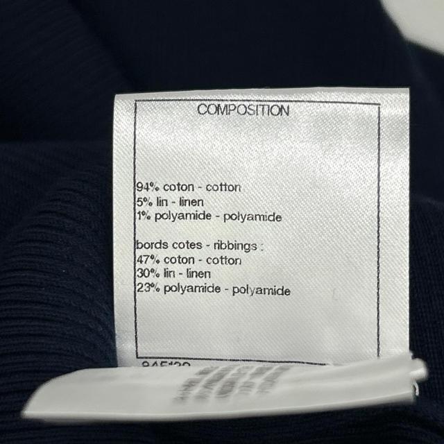 CHANEL シャネル トップス 34 ネイビー レディース_4