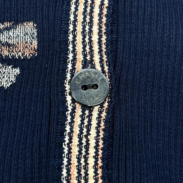 CHANEL シャネル トップス 34 ネイビー レディース_8