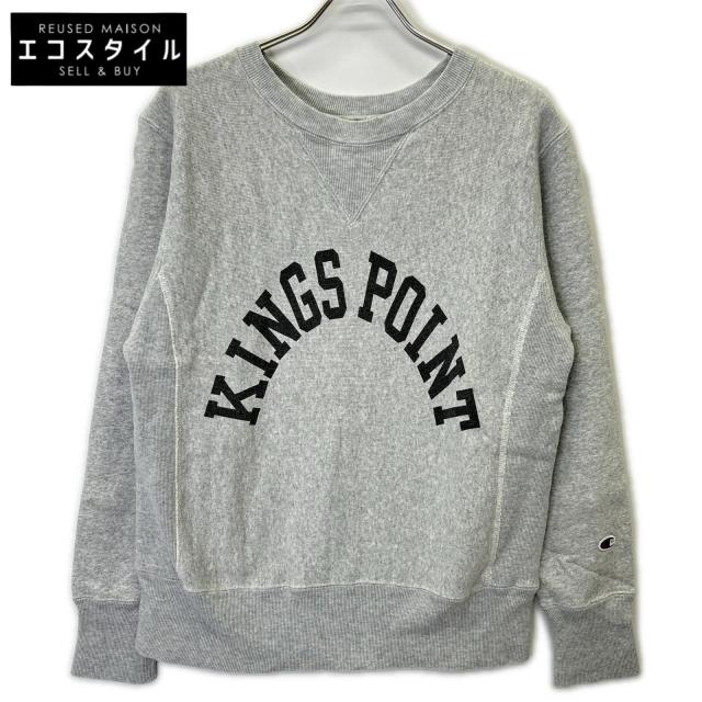 Champion チャンピオン トップス MEDIUM グレー メンズ